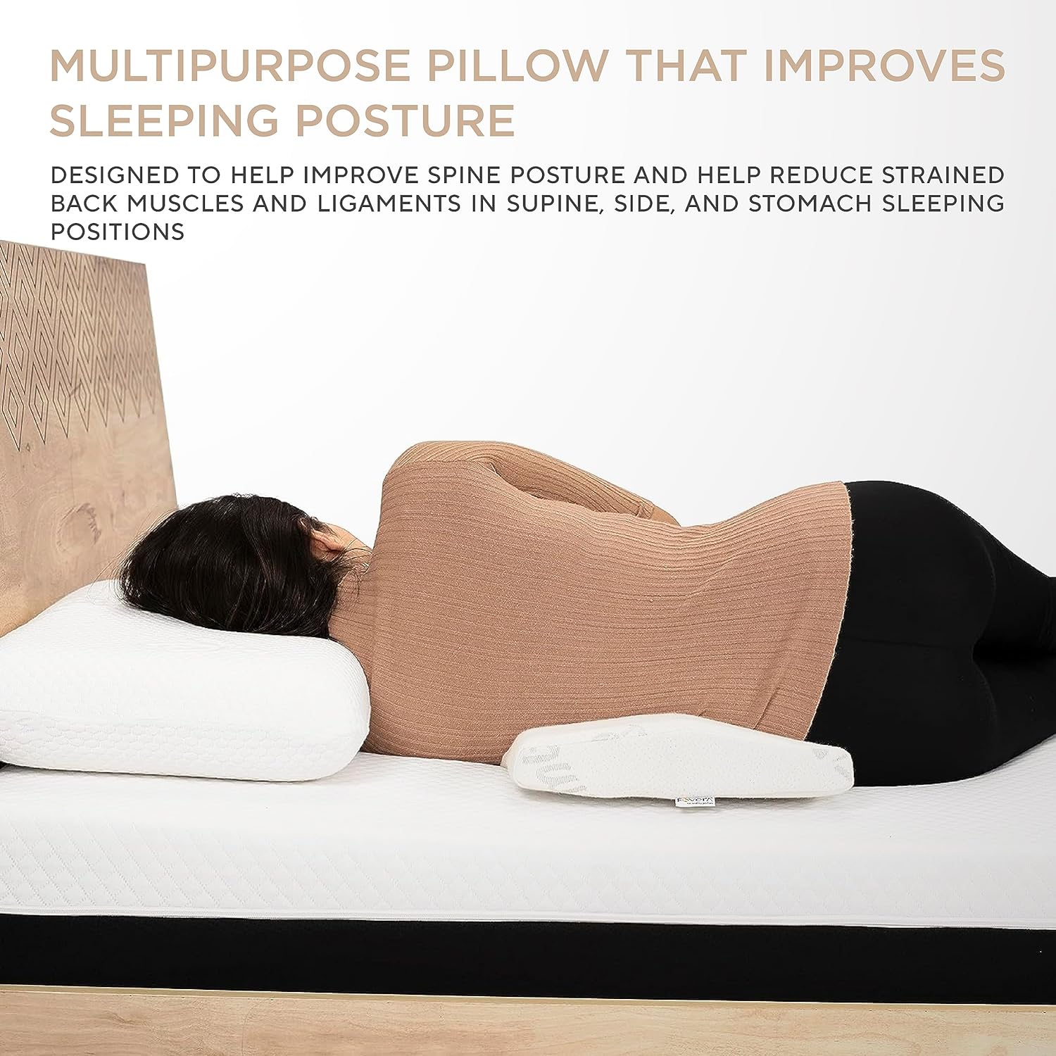 Lumbar Pillow Orthopedic Lumbar Spine Sleep Support Lumbar