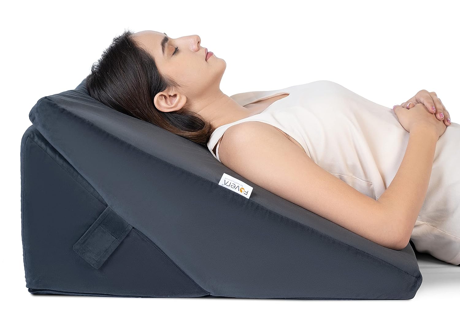 Adjustable Memory Foam Bed Wedge Pillow for Sleeping, Acid Reflux, GERD, Snoring, Pregnancy