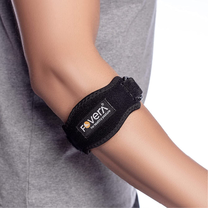 Buy Tennis Elbow Brace (Single) Tendonitis Arm Band for Elbow Pain
