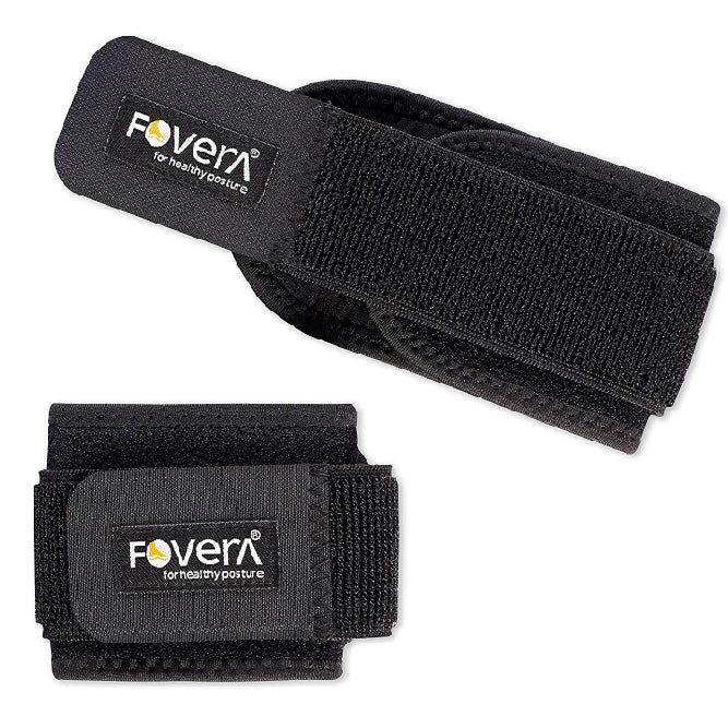 Buy Wrist Support Band (1 Pair) Compression Wrist Support for Fitness,  Weightlifting, Tendonitis, Carpal Tunnel Arthritis, Wrist Pain Relief –  Fovera